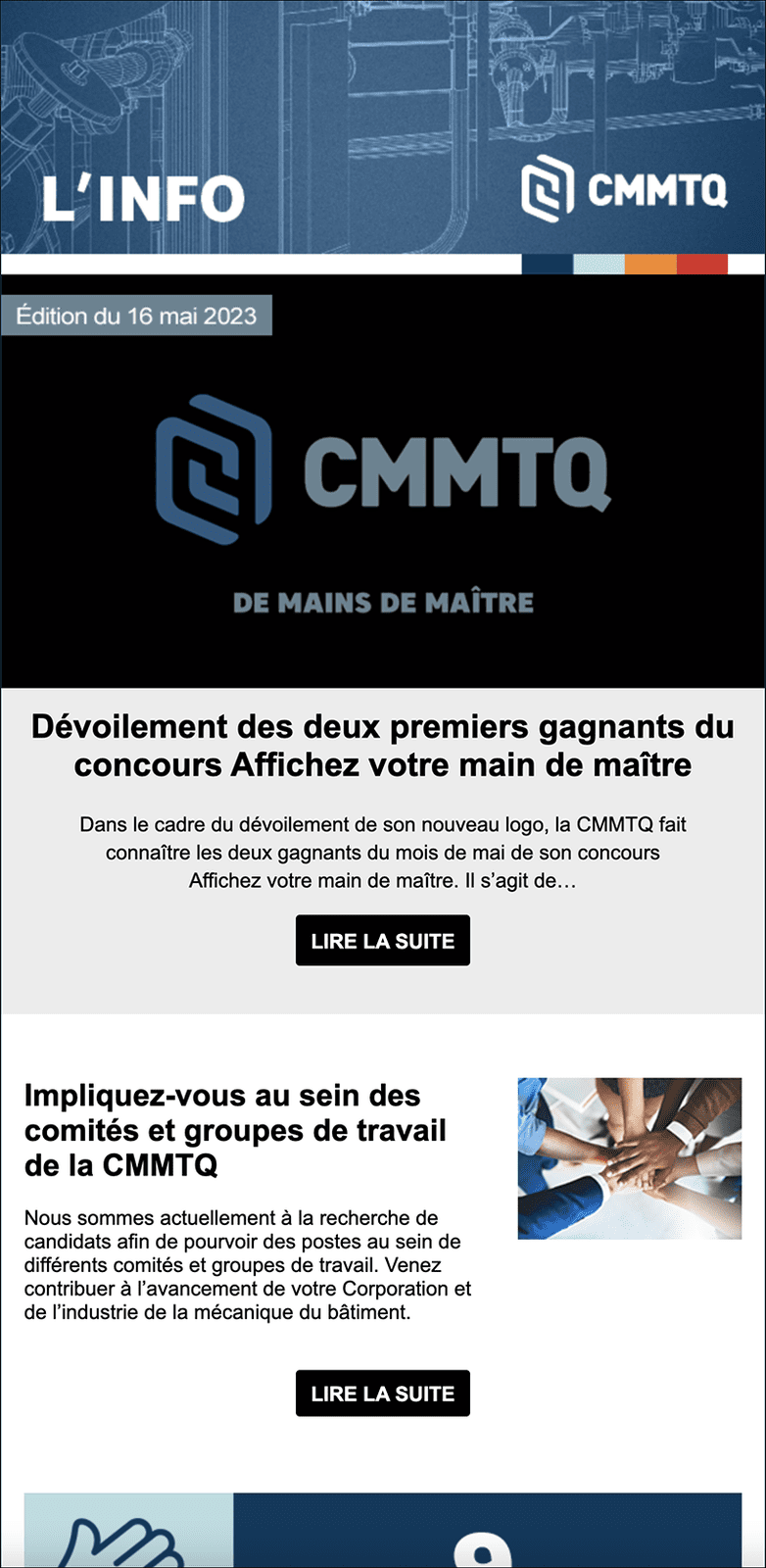 CMMTQ Newsletter